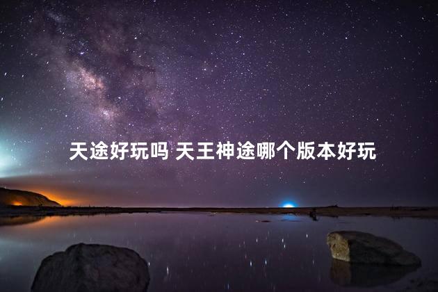 天途好玩吗 天王神途哪个版本好玩